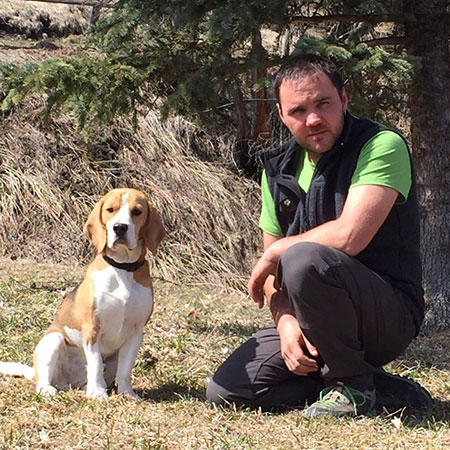 Ein tolles Team….Amos mit Gisep